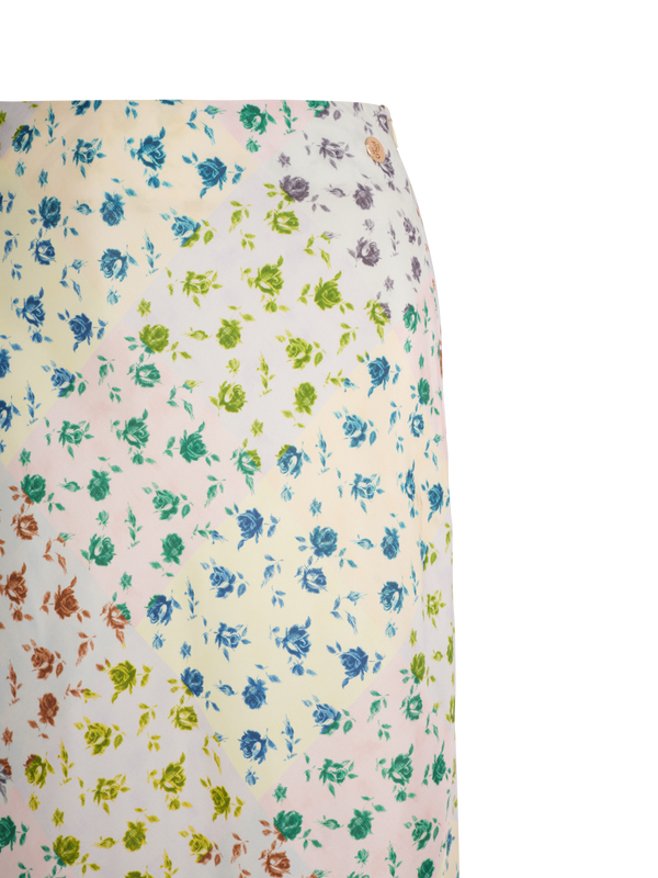 Jupe longue à motifs