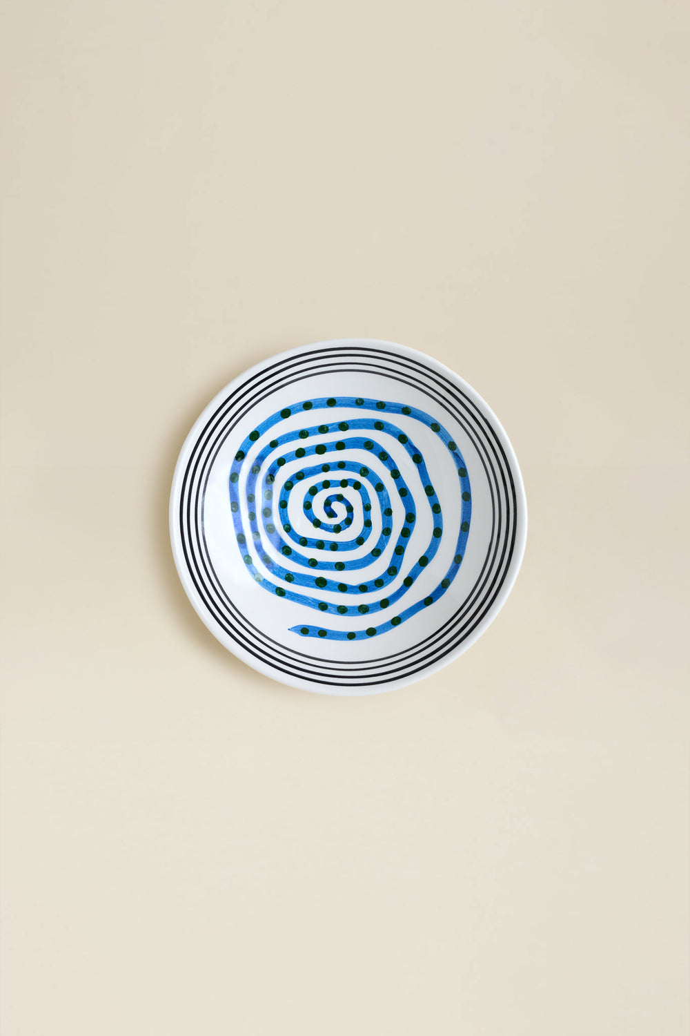 Spiral deep plate