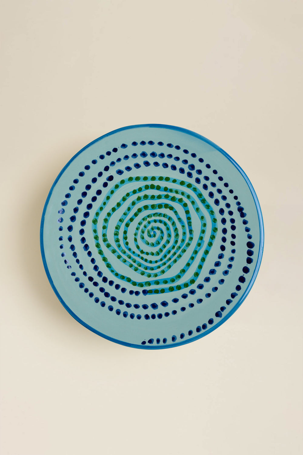 Spiral pie dish