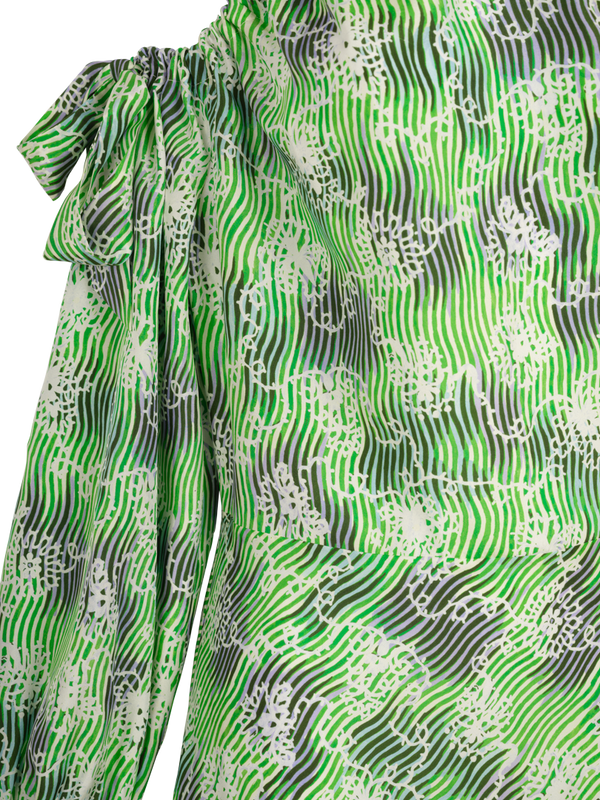 Robe longue asymétrique