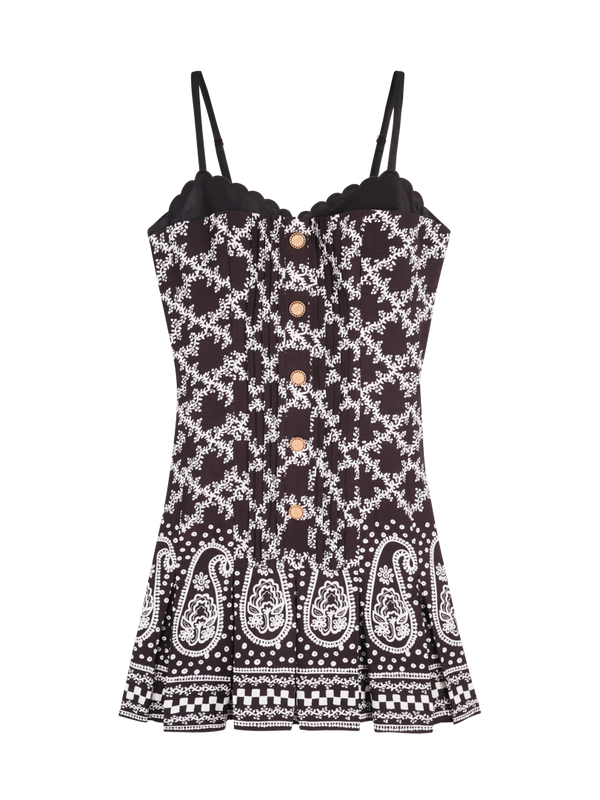 Short printed dress