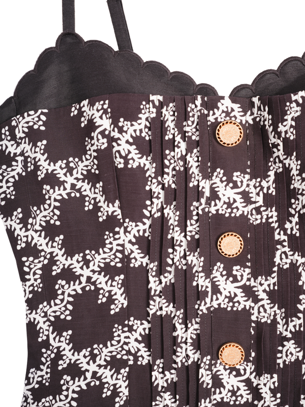 Short printed dress
