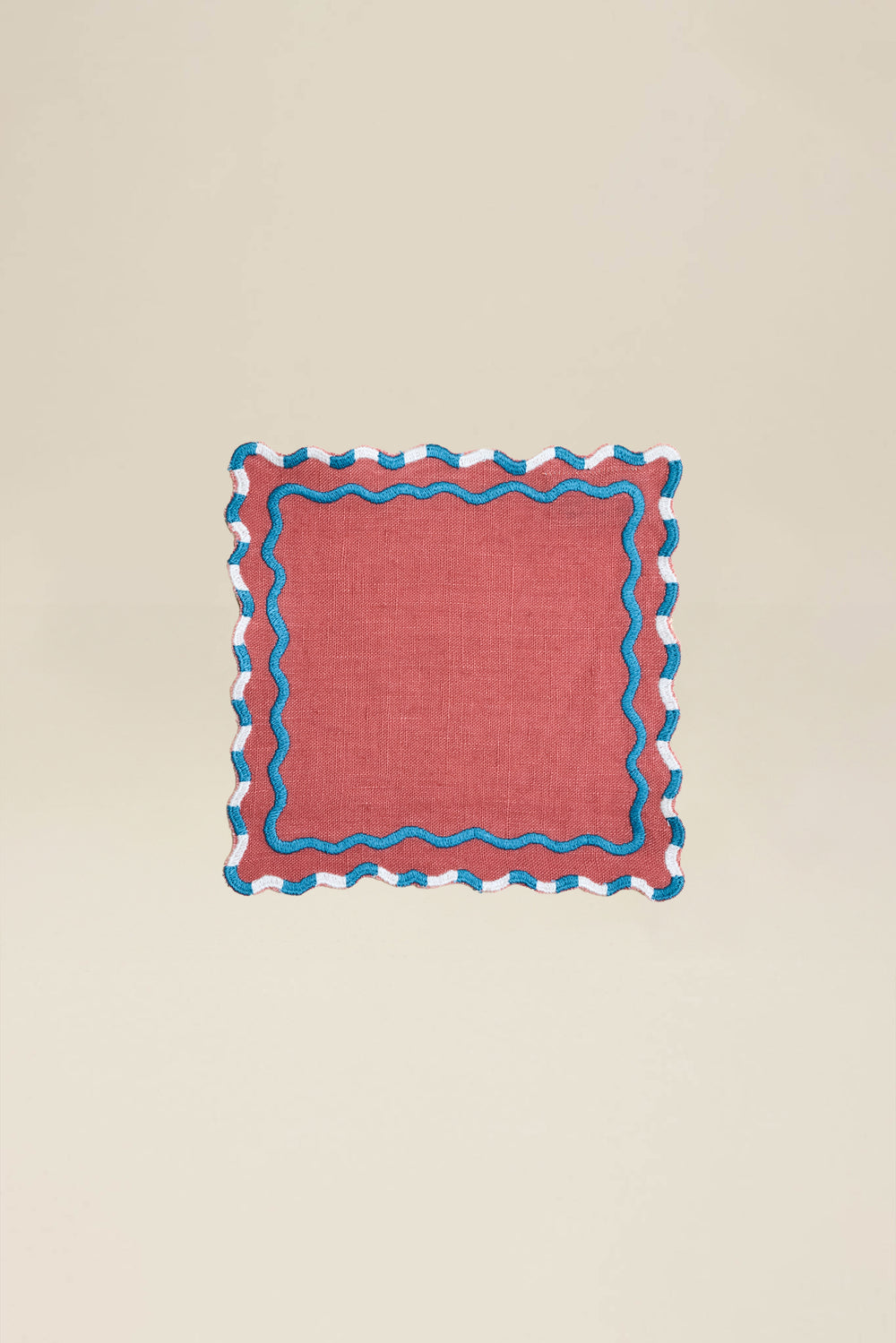 Scalloped coaster