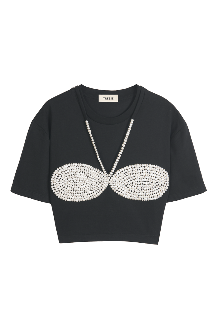 Beaded T-shirt