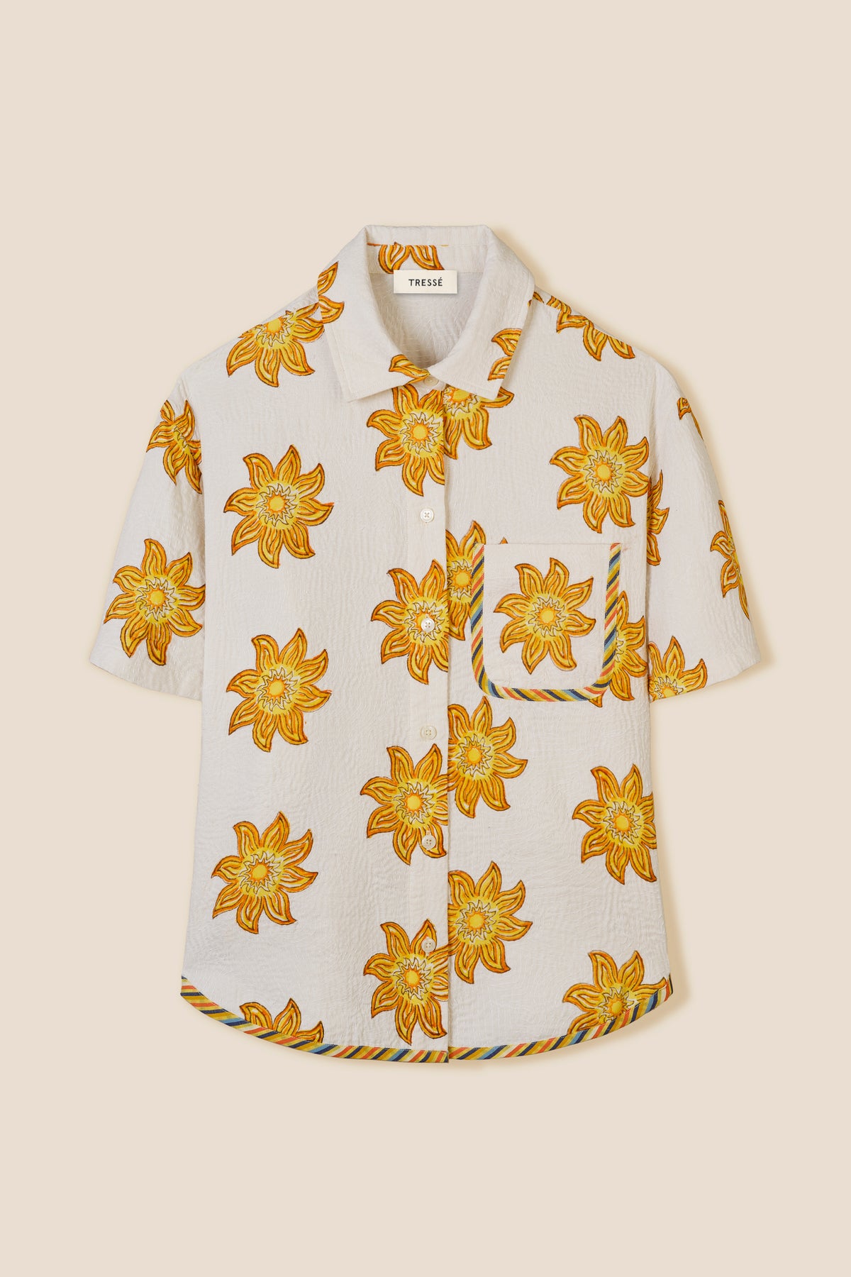 Chemise à motif soleils