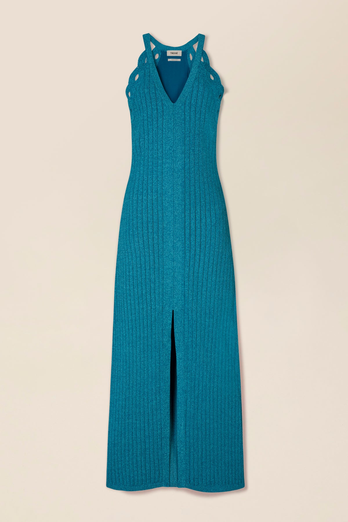 Robe longue fendue