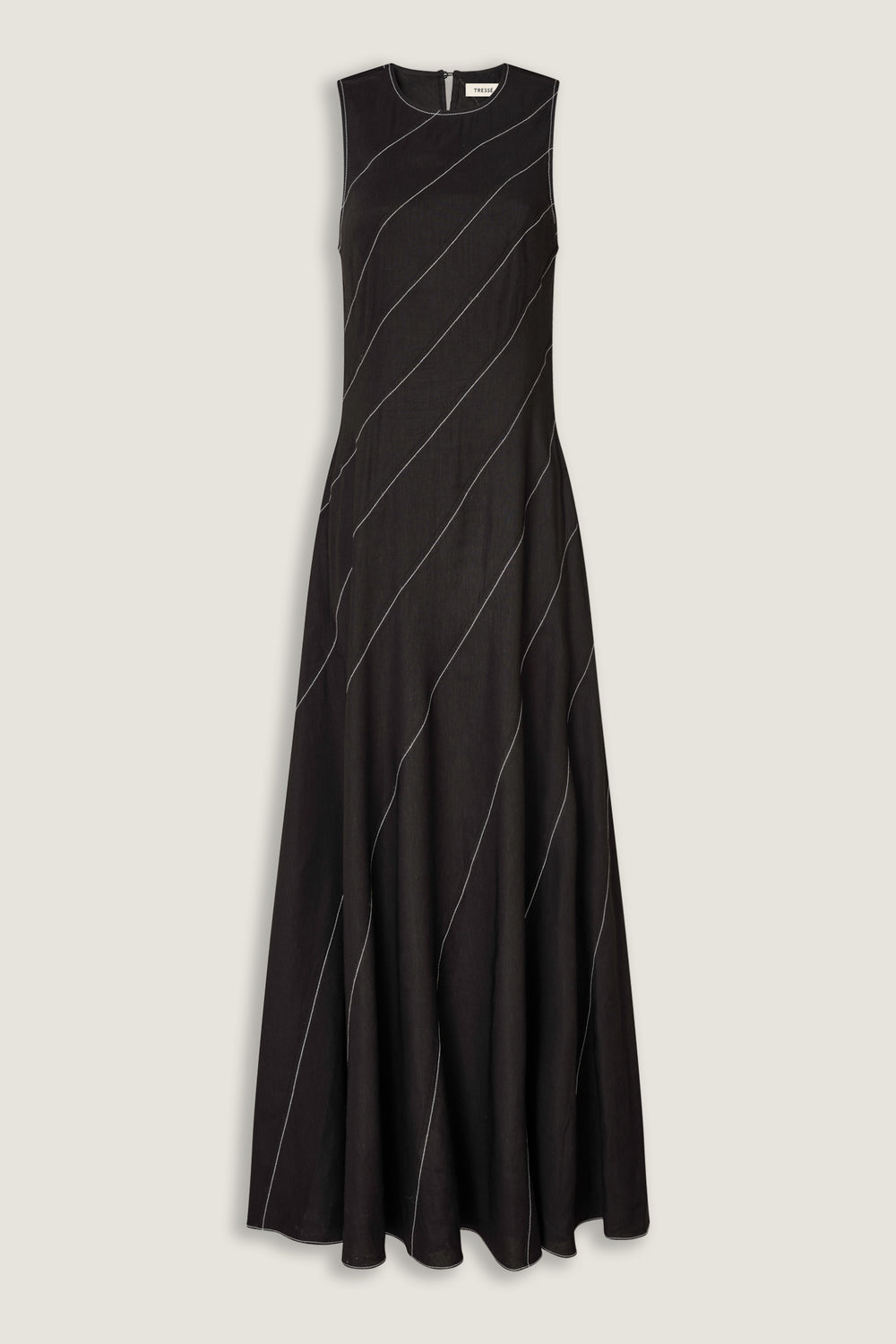 Robe longue à découpes