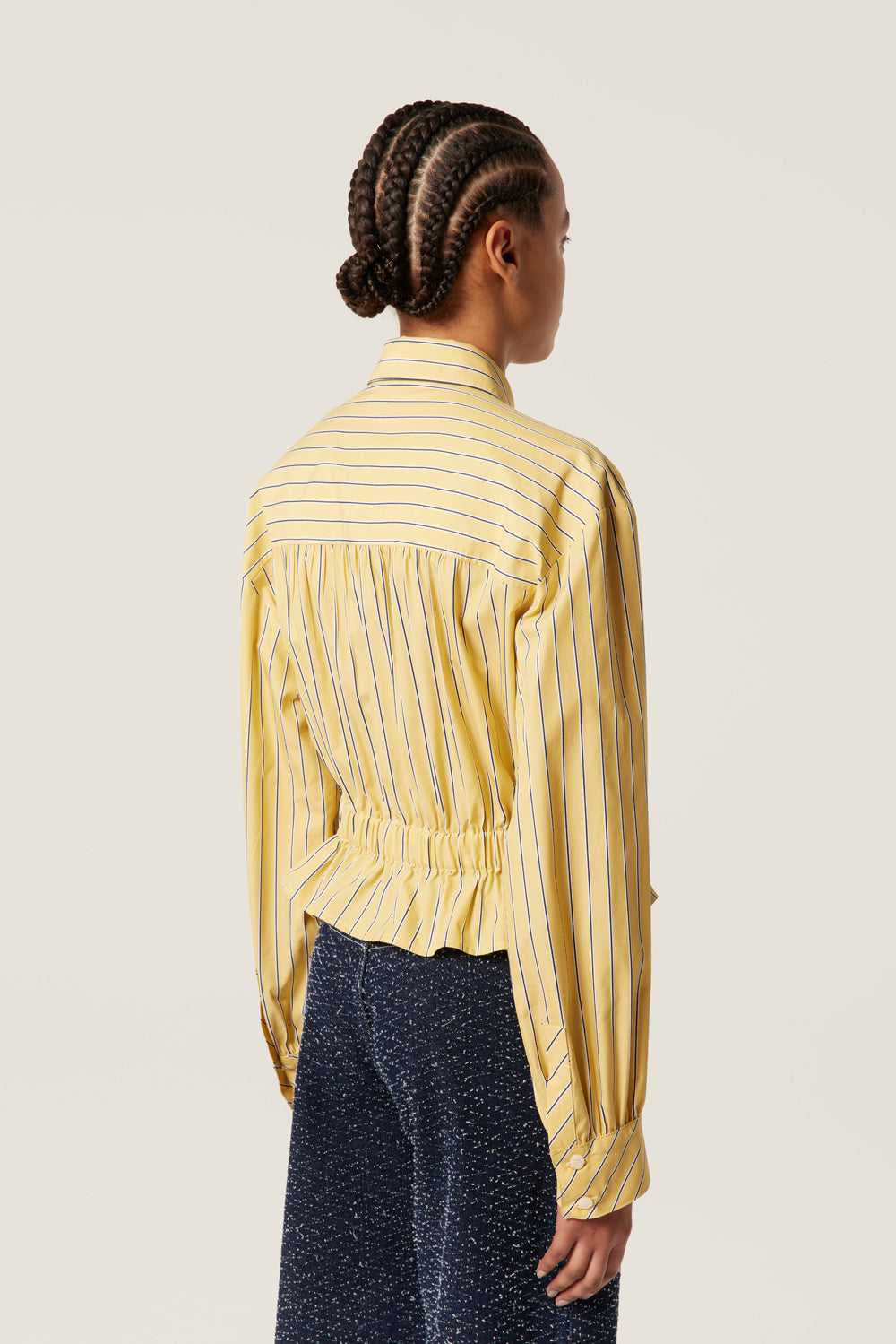 Camisa entallada de rayas