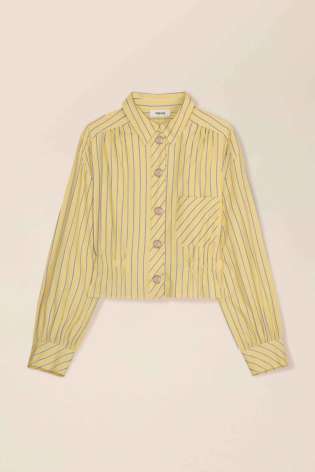 Camisa entallada de rayas
