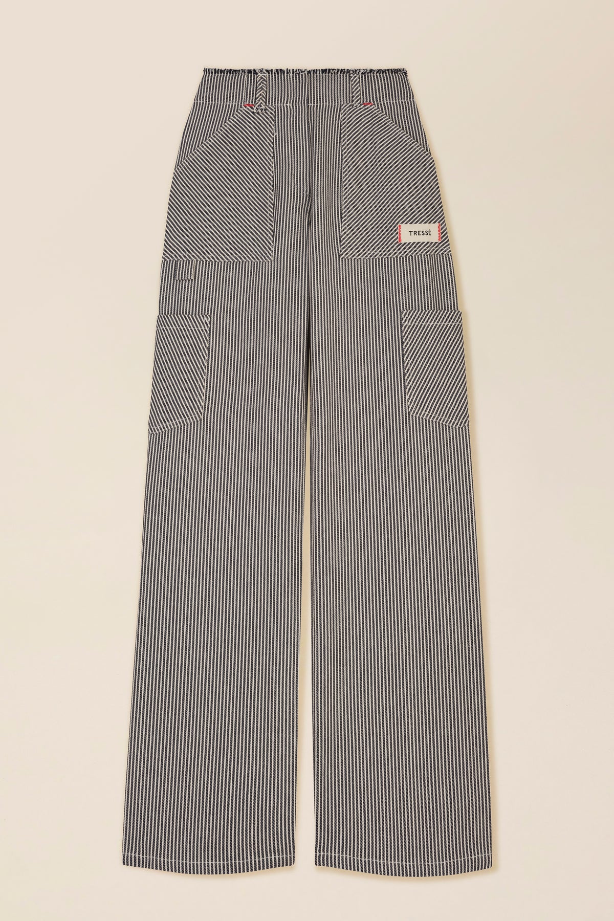 Striped trousers