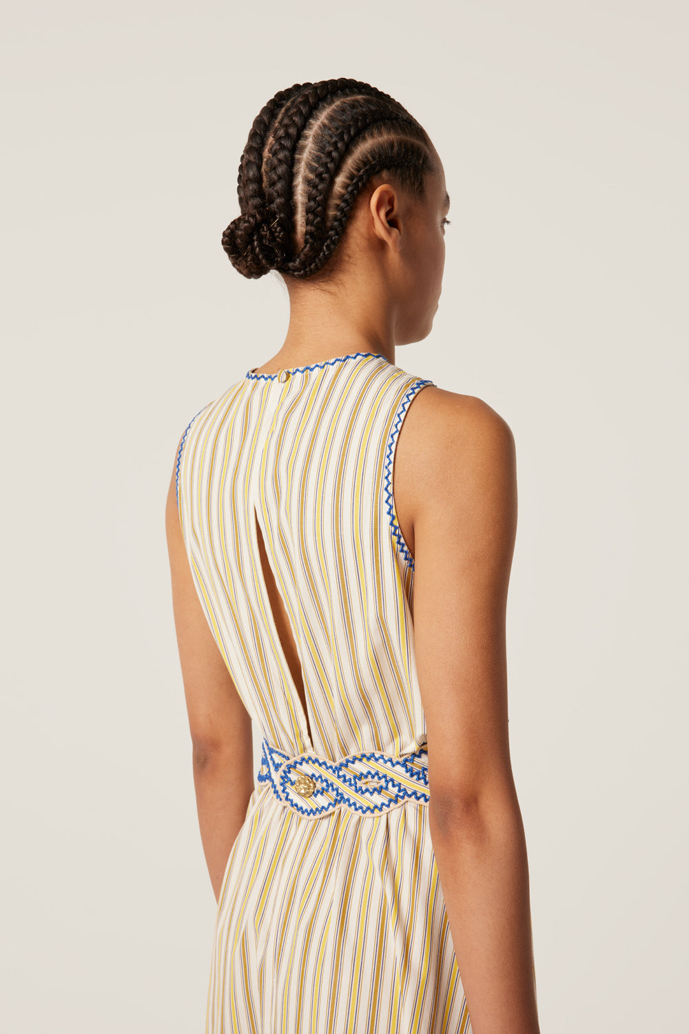 Robe longue évasée