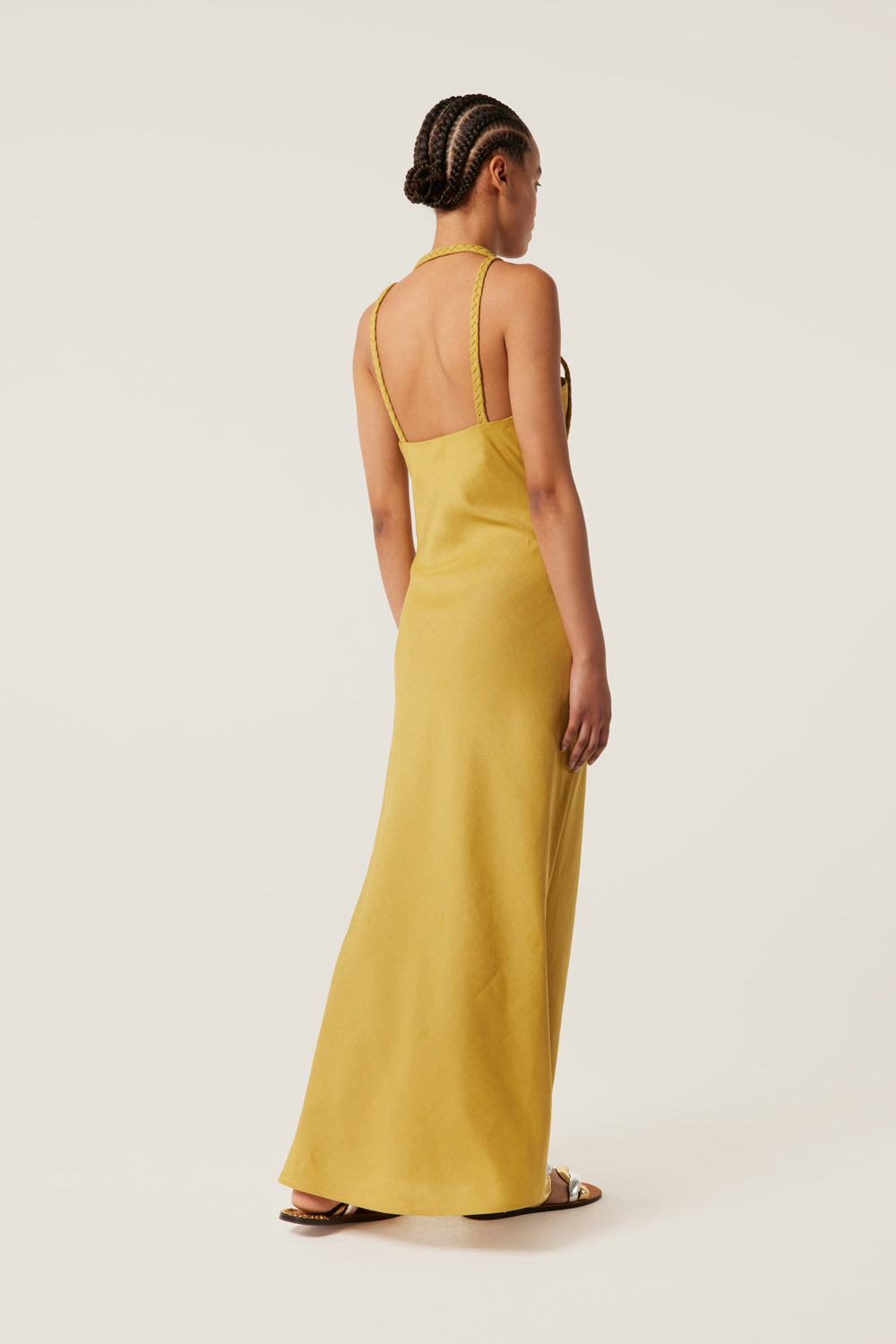 Bustier-effect dress
