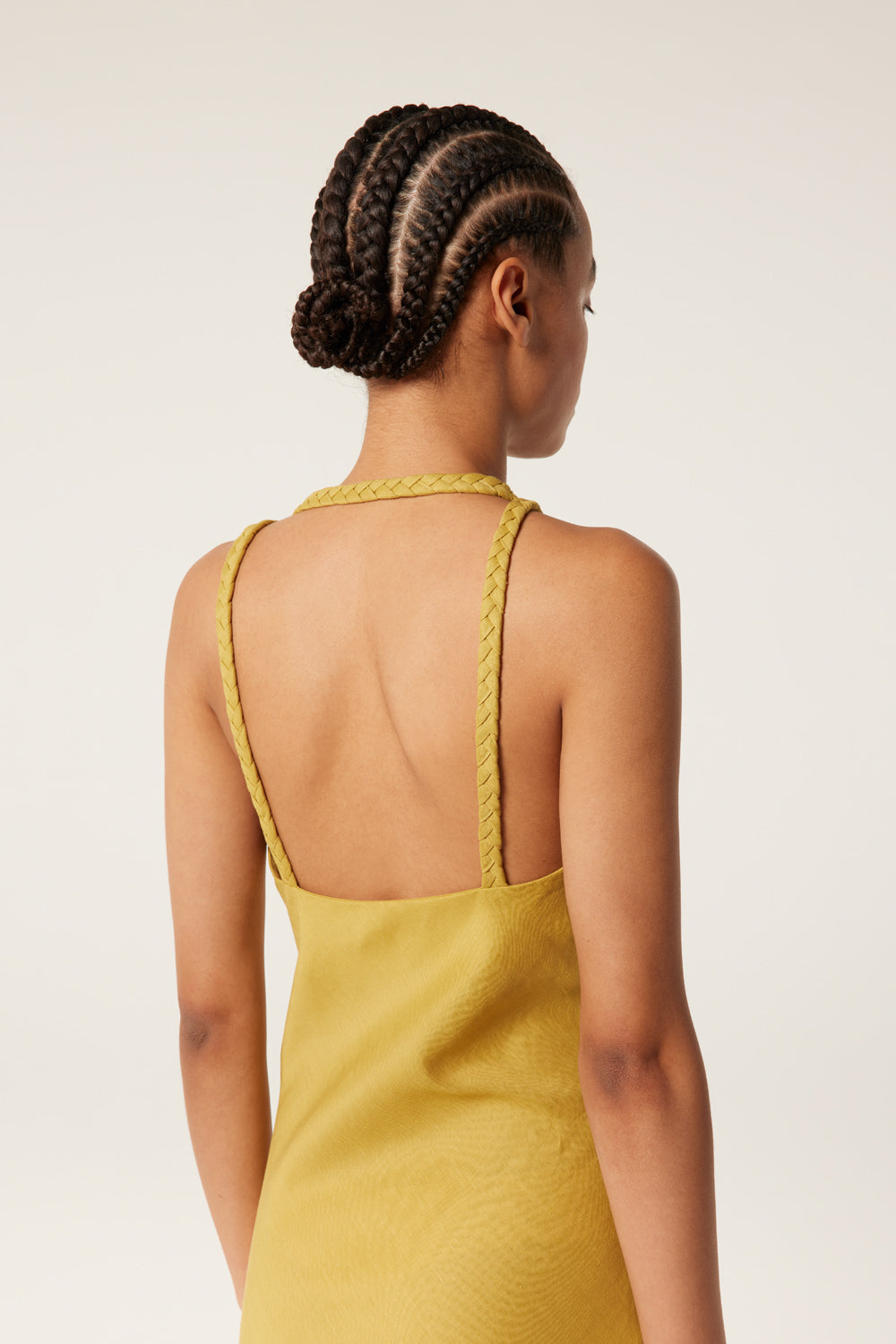 Bustier-effect dress