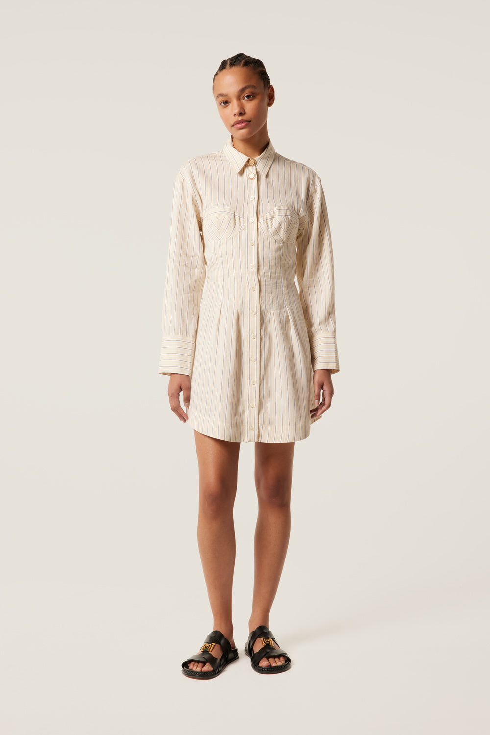 backless shirt dress Amazon.com: PYXYUE Backless Tie-Back Short Casual Shirt Dress Long Sleeve Cocktail Club Mini Dress : Clothing, Shoes & Jewelry