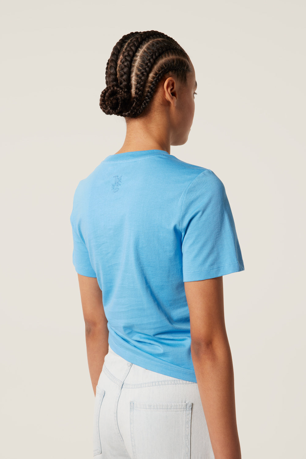 Rhinestone fish T-shirt