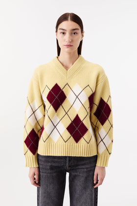Collar burlington sweater