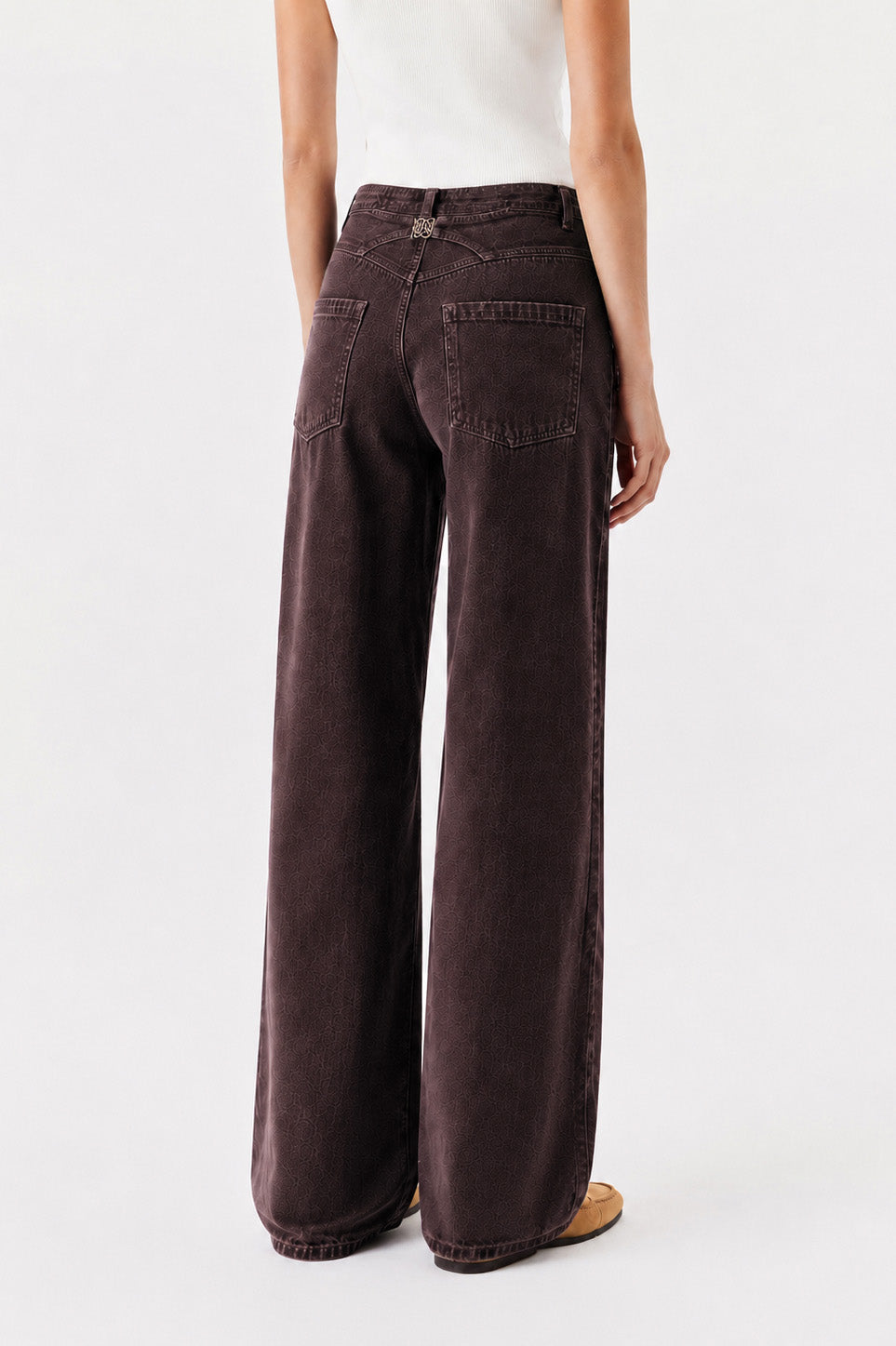 Denim marron