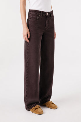 Denim marron