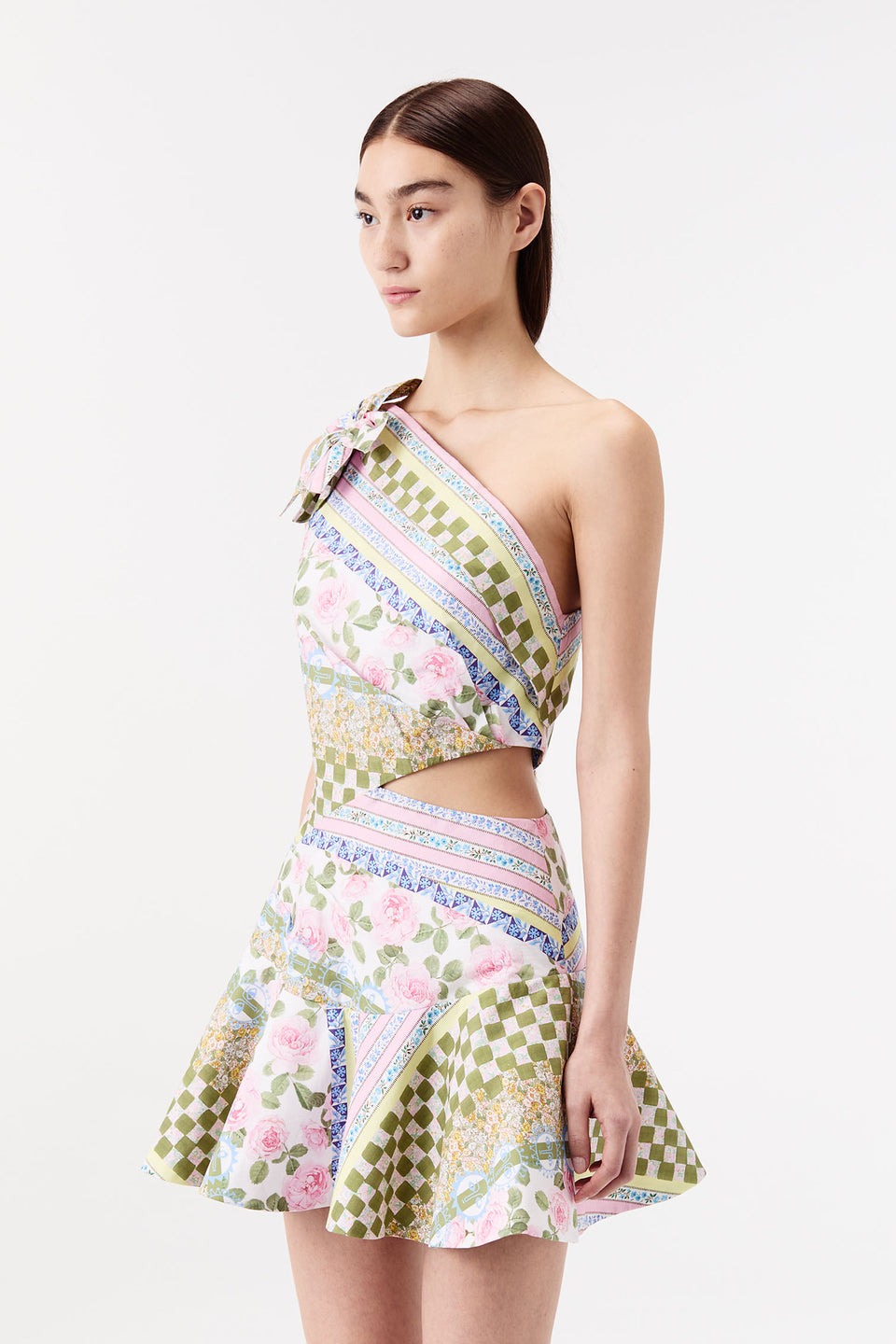 Liberty poplin mini dress
