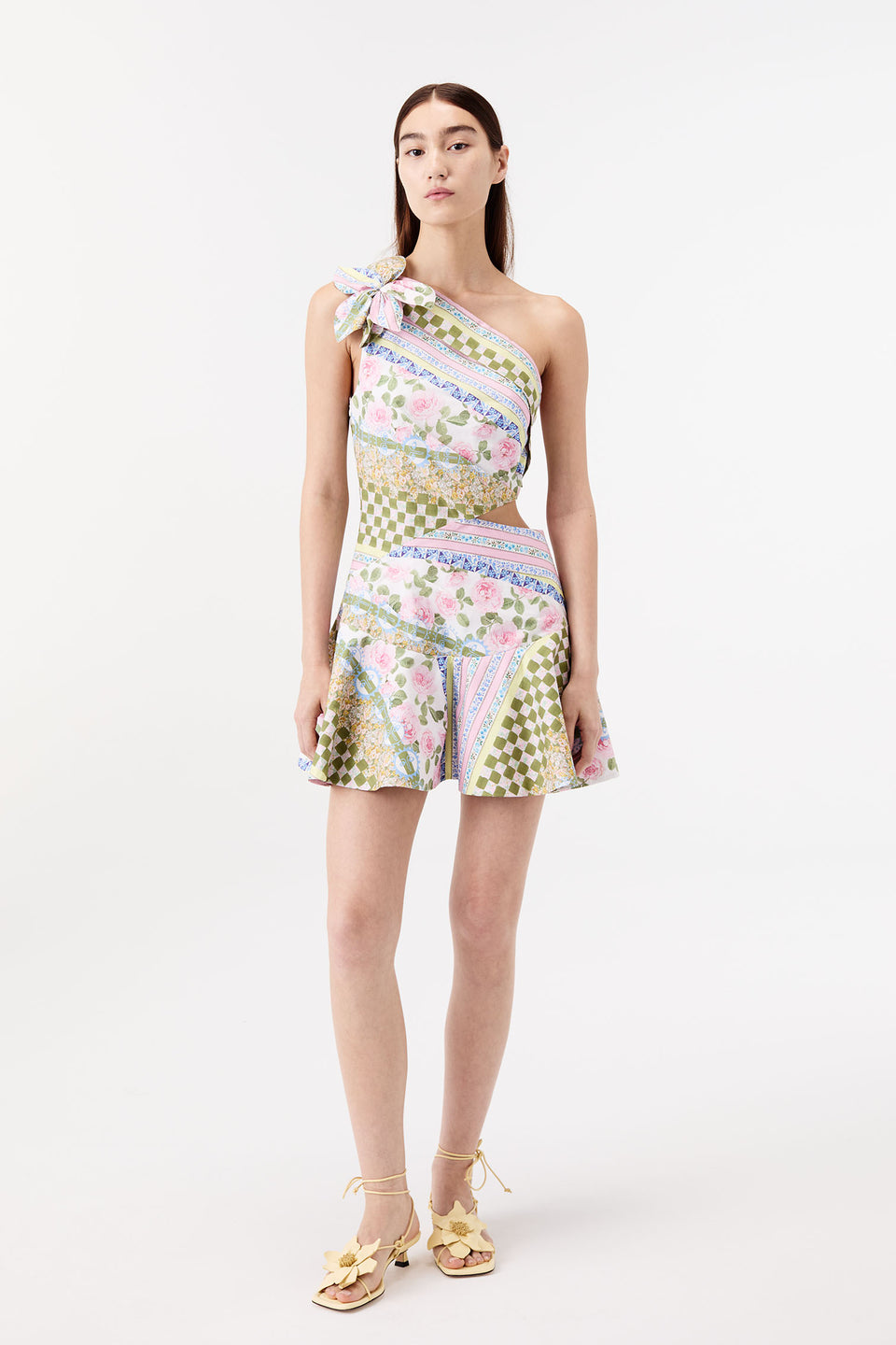 Liberty poplin mini dress