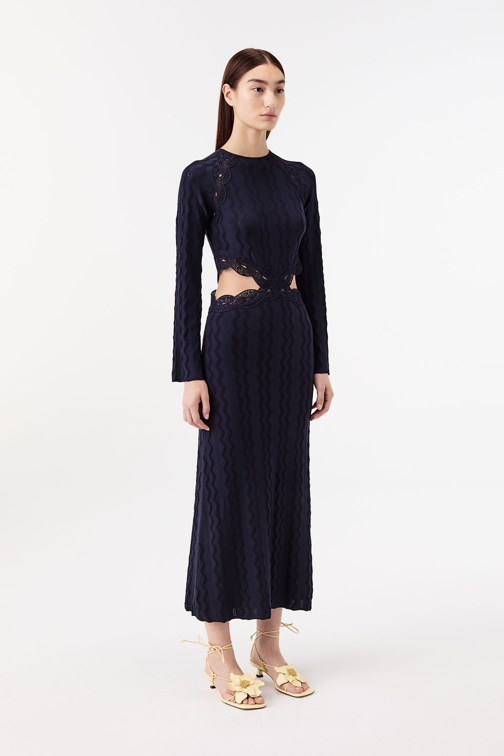 Robe à ruban en crochet