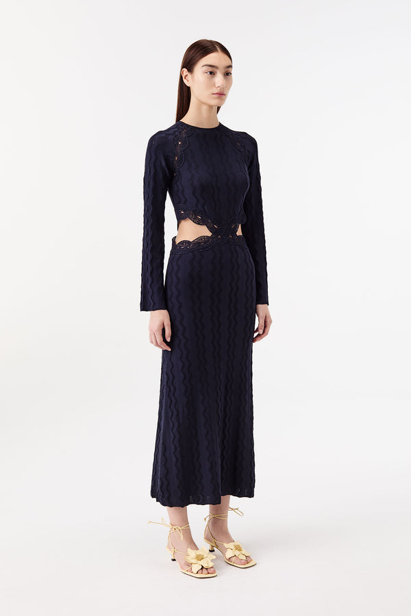 Crochet Ribbon Dress