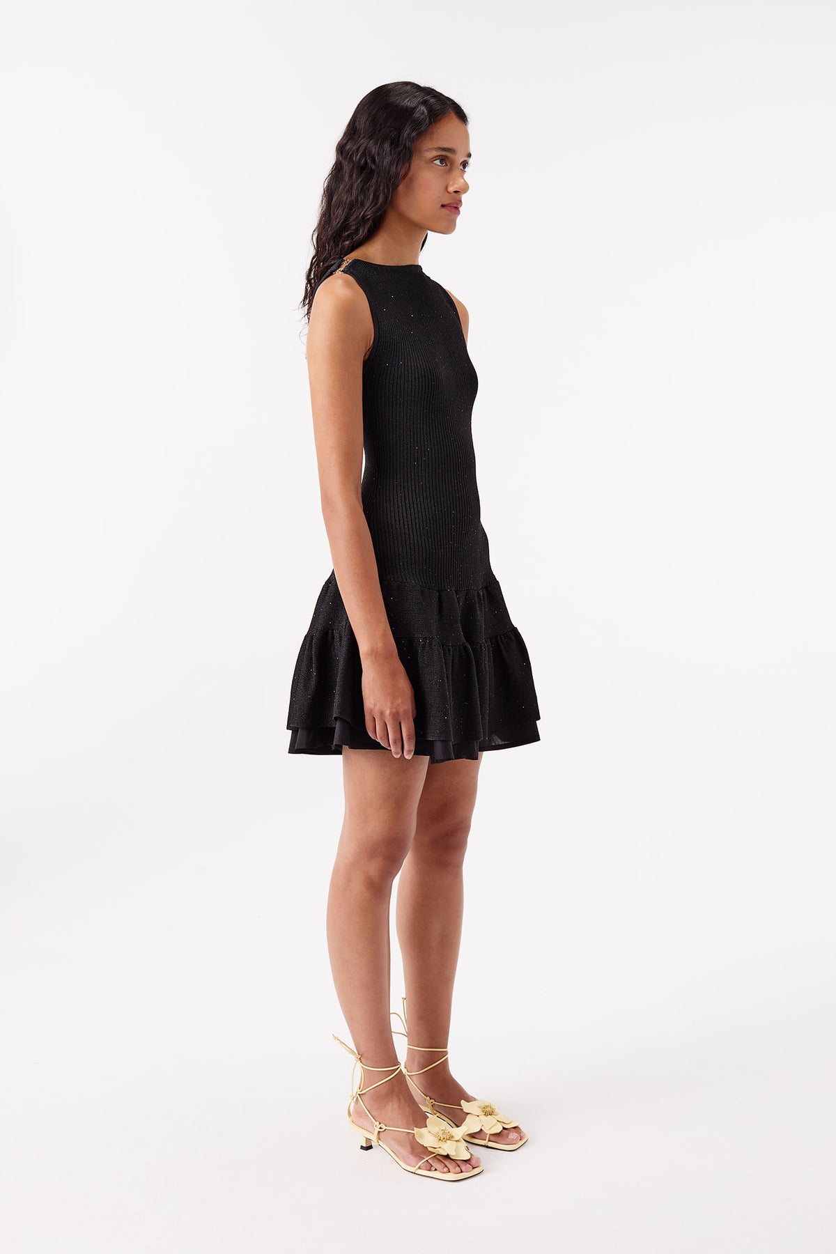 Sequin knit dress