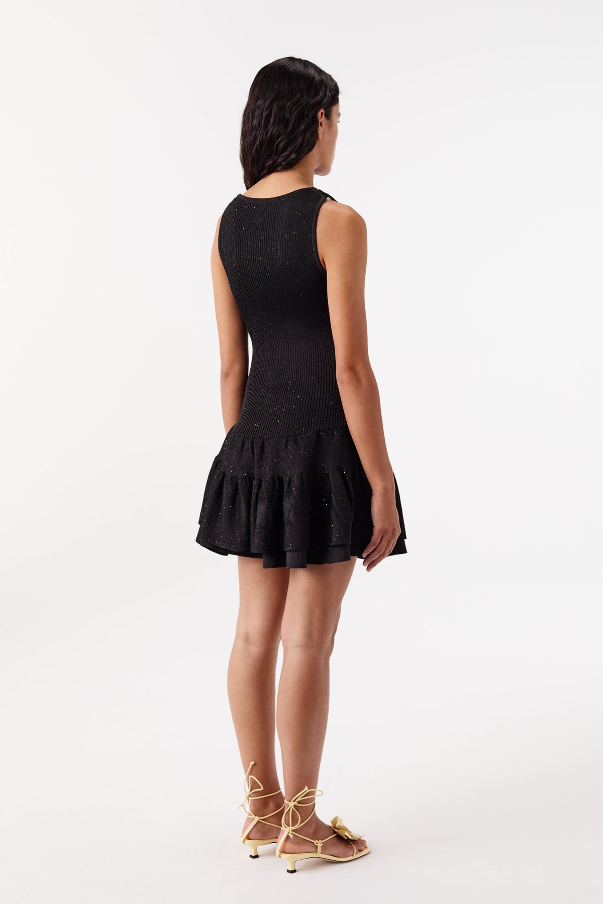 Sequin knit dress