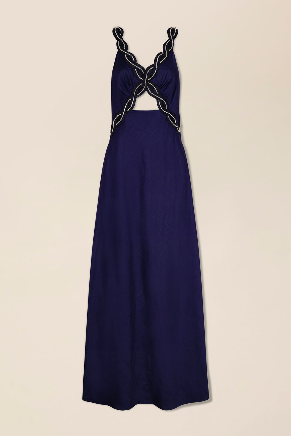 Robe à galon tresse
