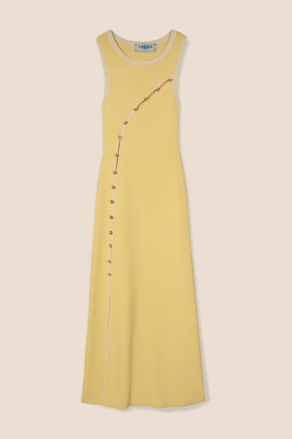 Robe à ouverture asymétrique