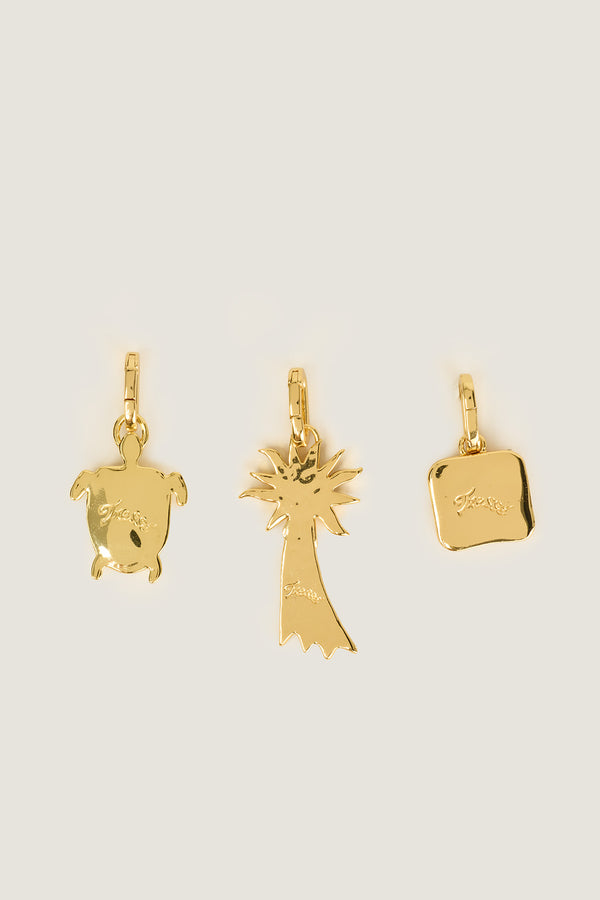 Collier en perles multicolores