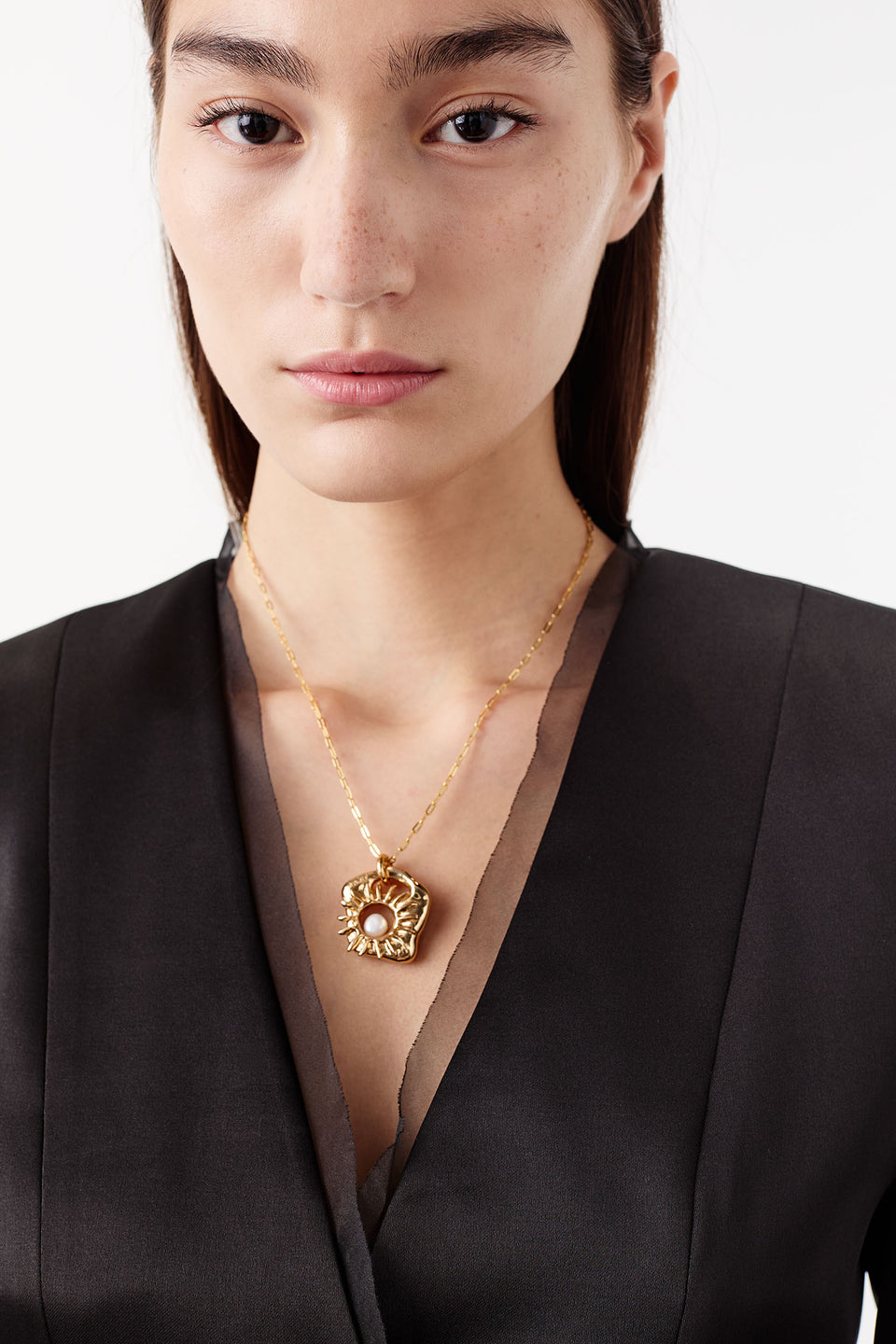 Fine medallion necklace