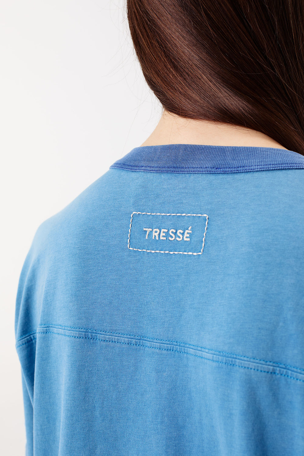 T-shirt with star-print panels