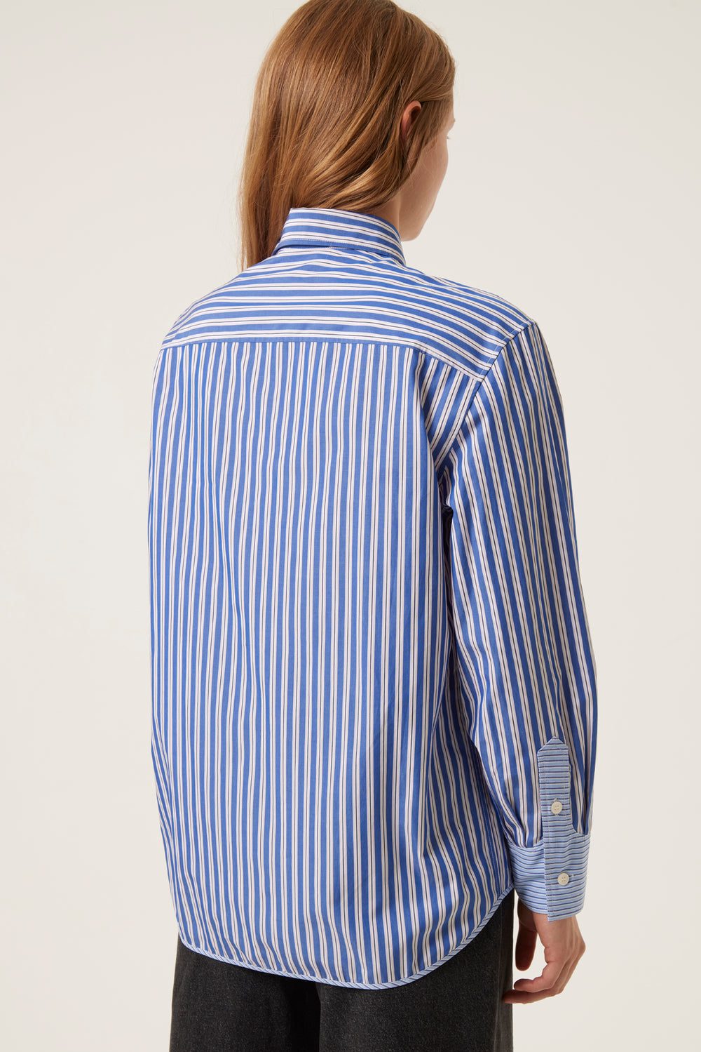 Loose striped shirt