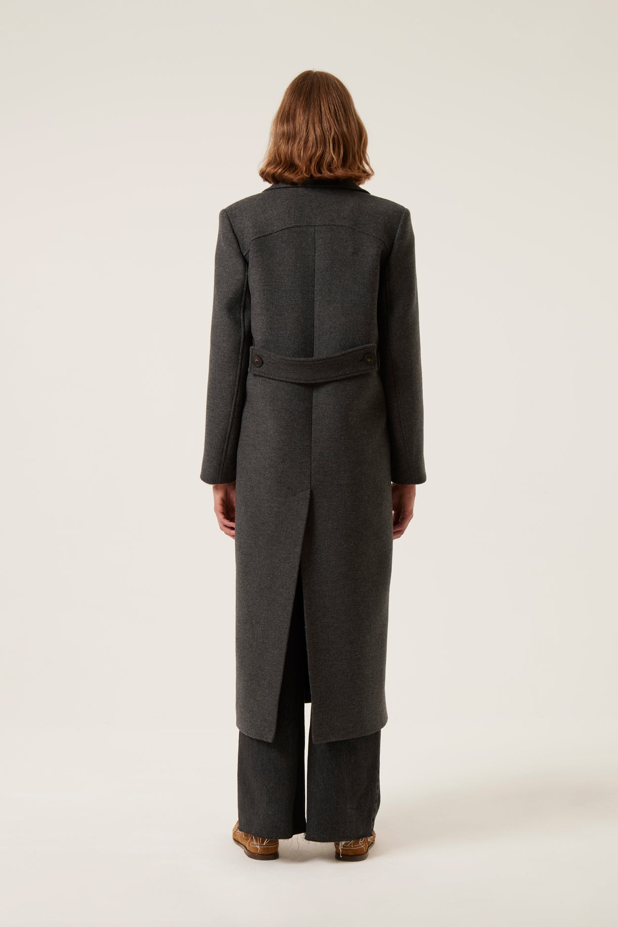 Long wool coat