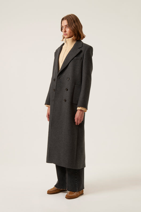 Long wool coat