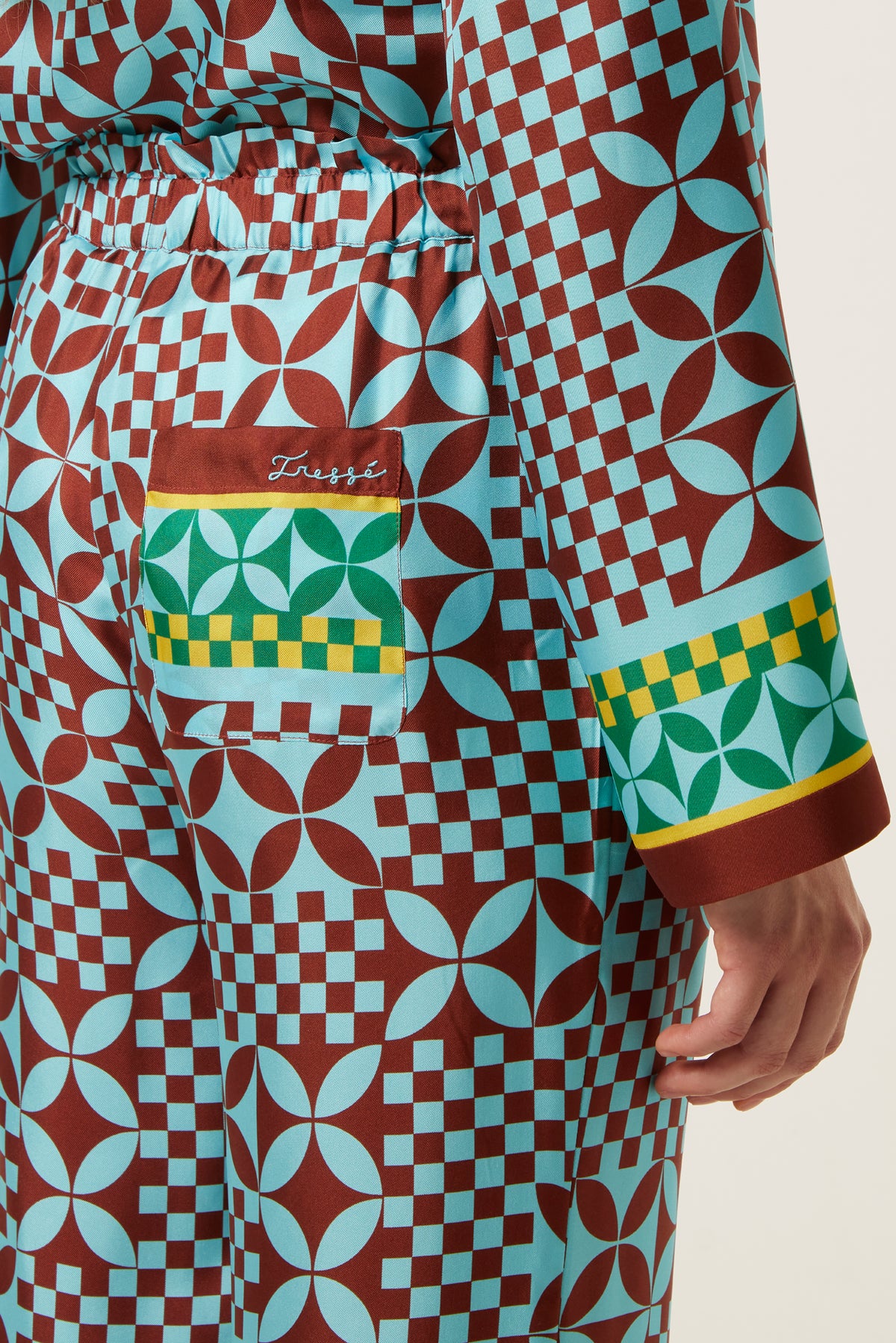 Pantaloni in seta