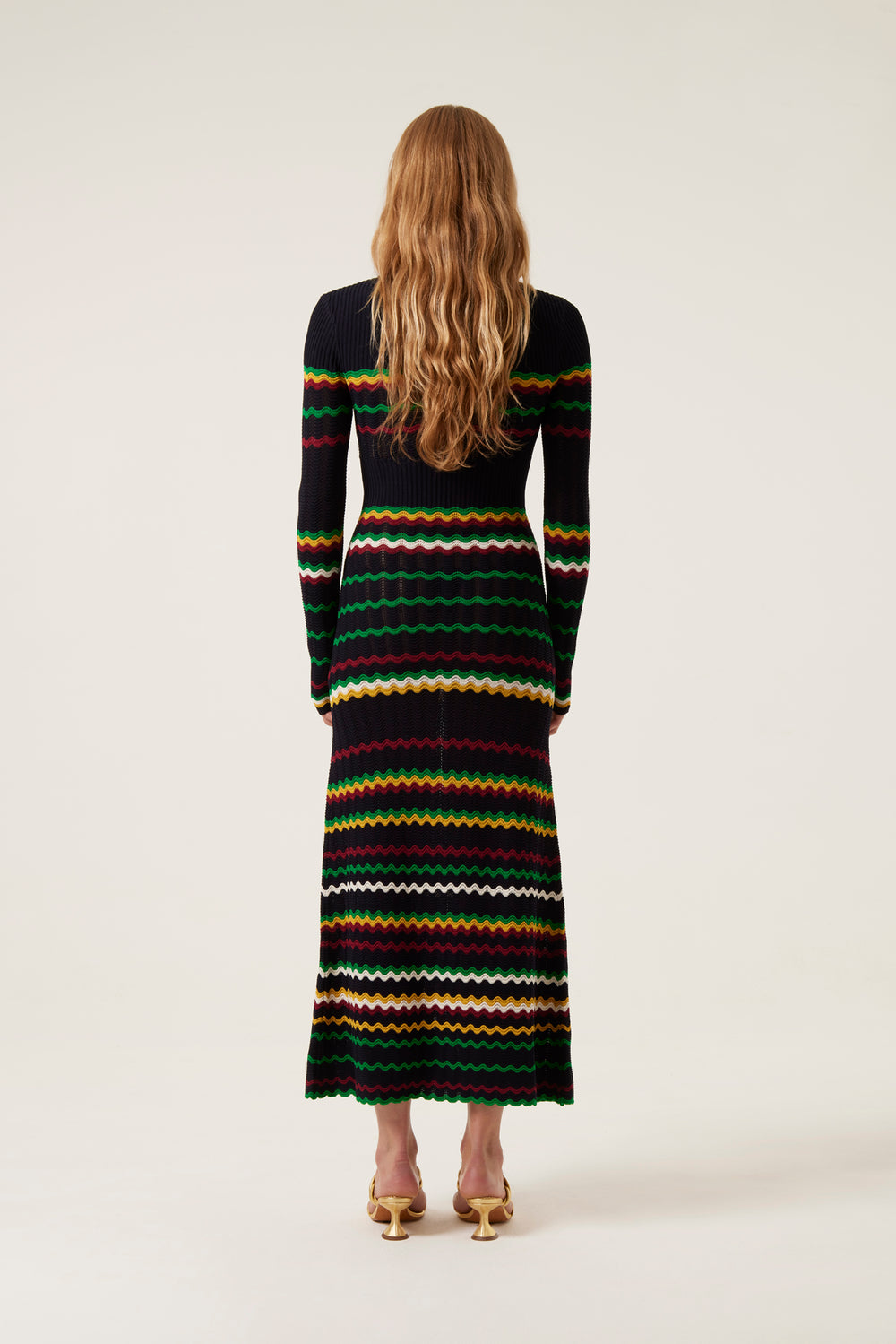 Long knit dress