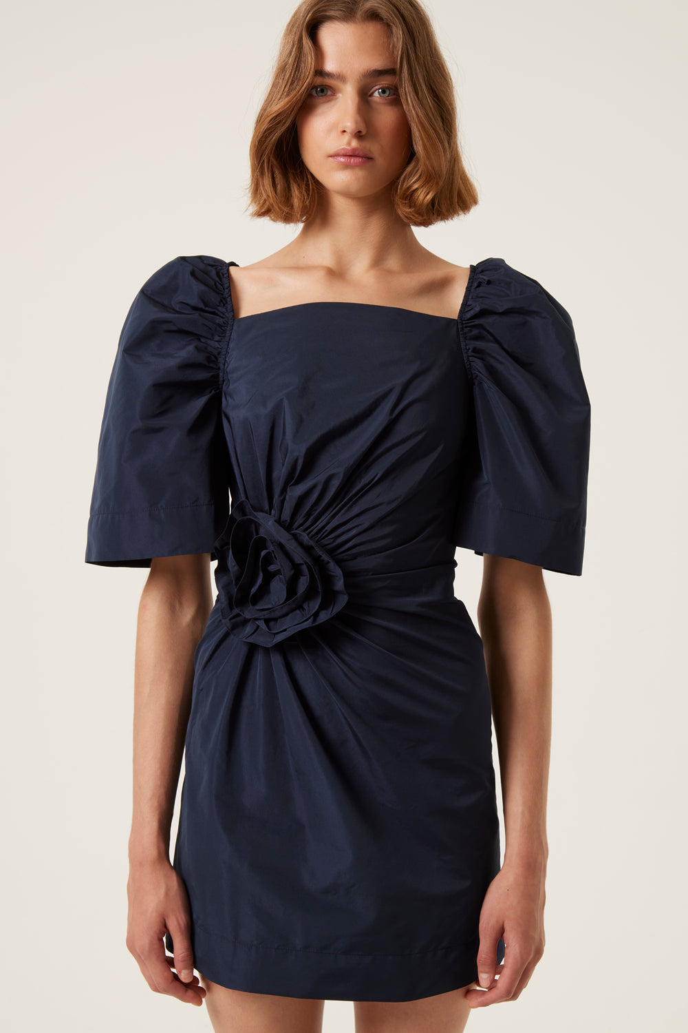 Dress with balloon sleeves Dress with balloon sleeves