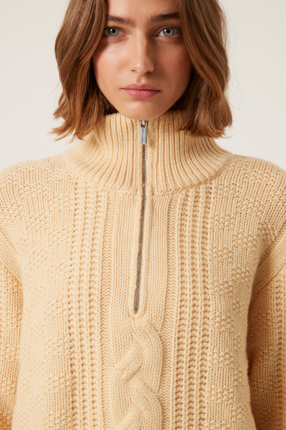 MONA straw sweater