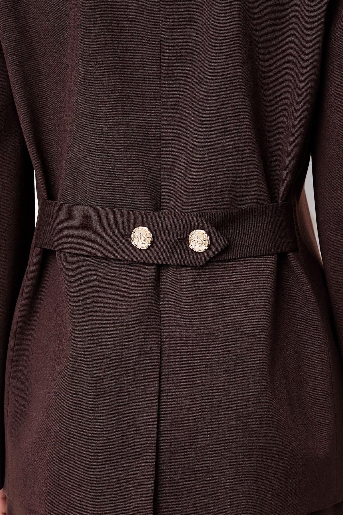 Veste de tailleur à martingale