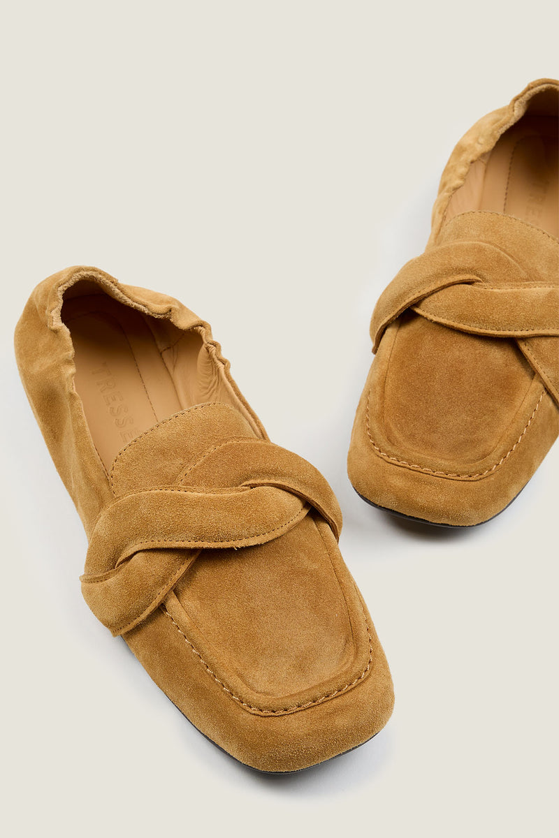 Mocassin en daim