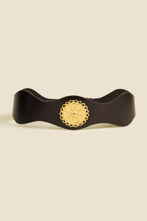 Ceinture à médaille soleil