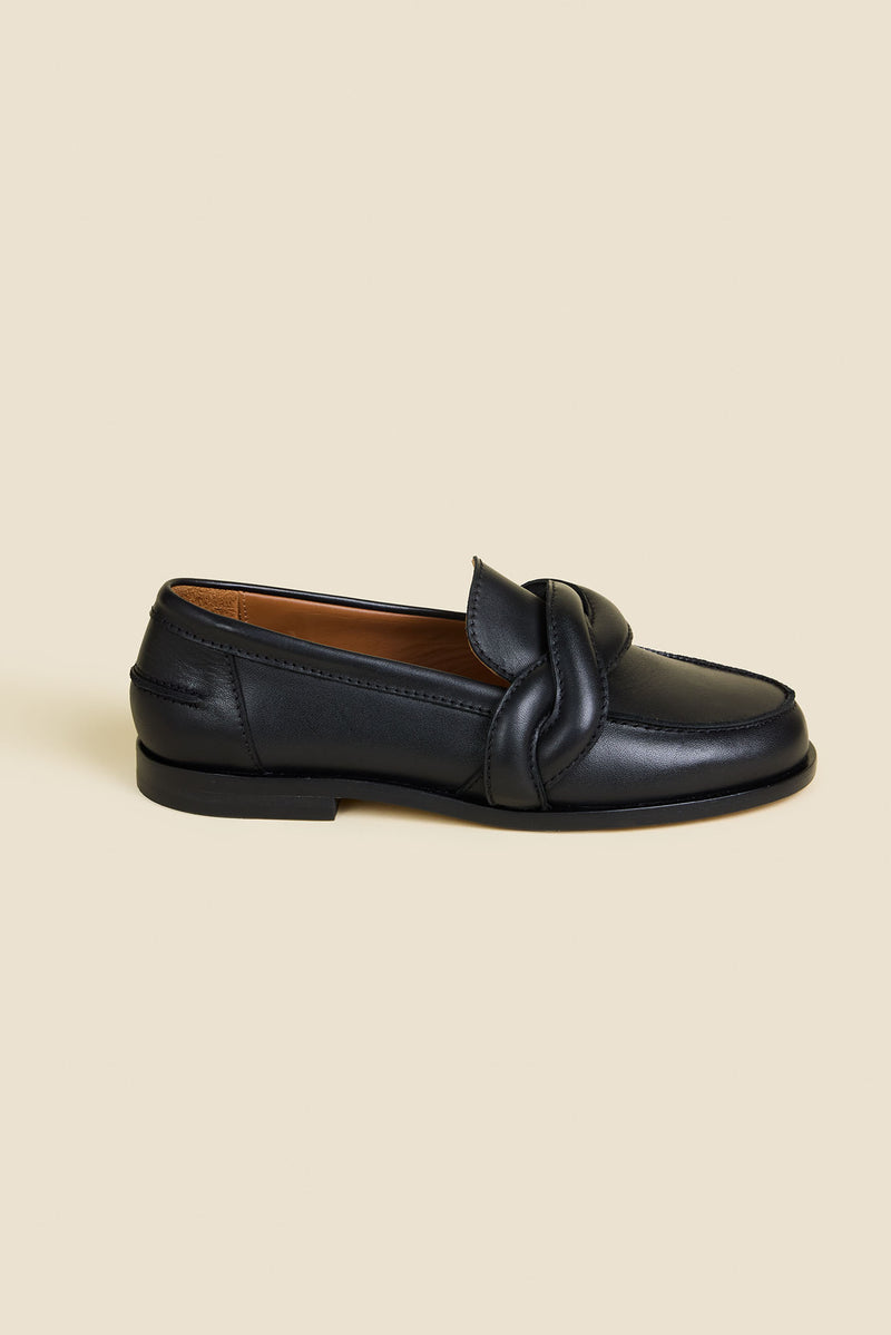 Mocassins à tresse