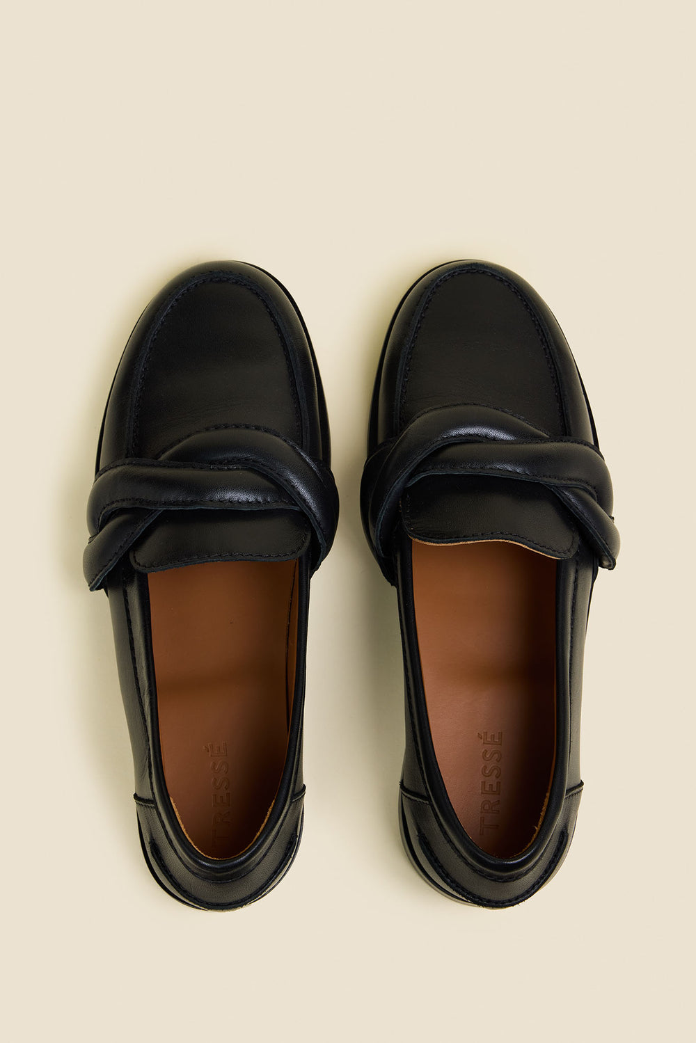 Mocassins à tresse