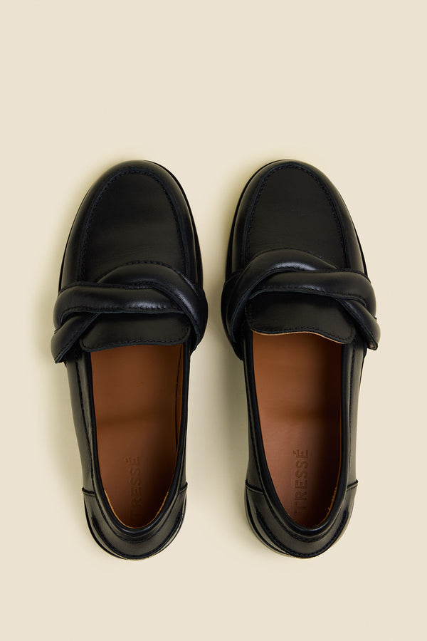 Mocassins à tresse