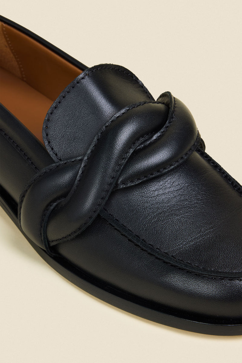 Mocassins à tresse