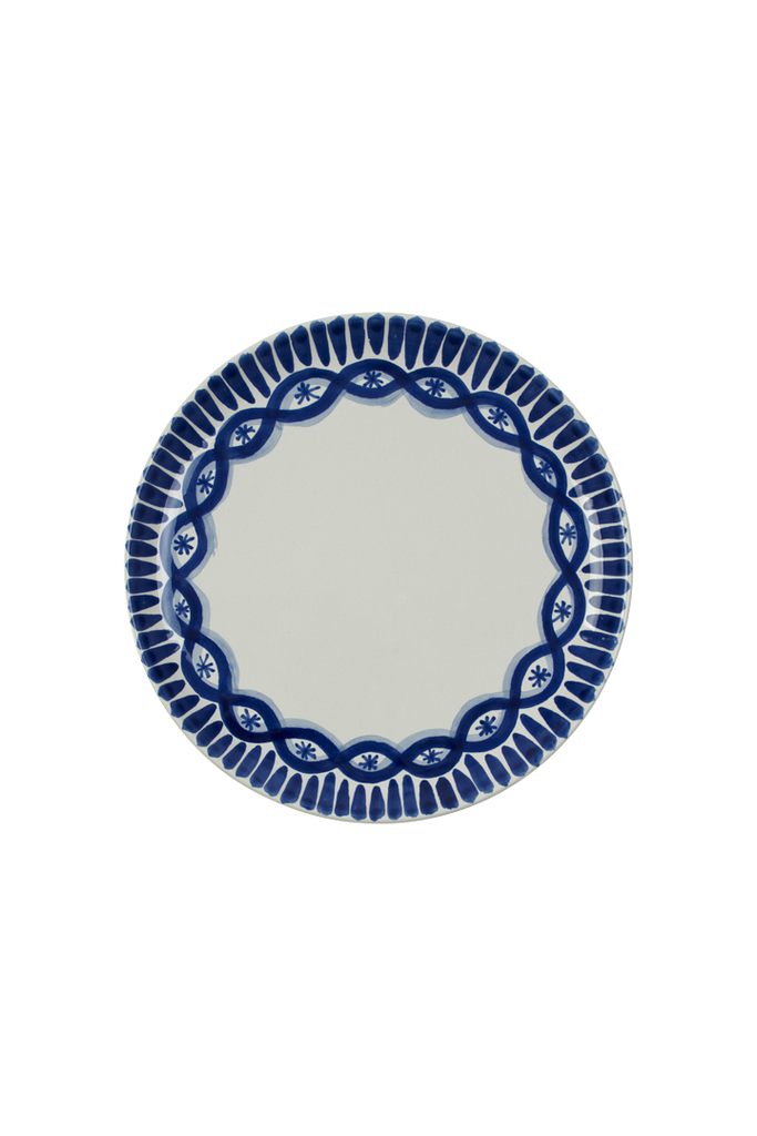 Assiette à dîner LUNI - Tresse Paris