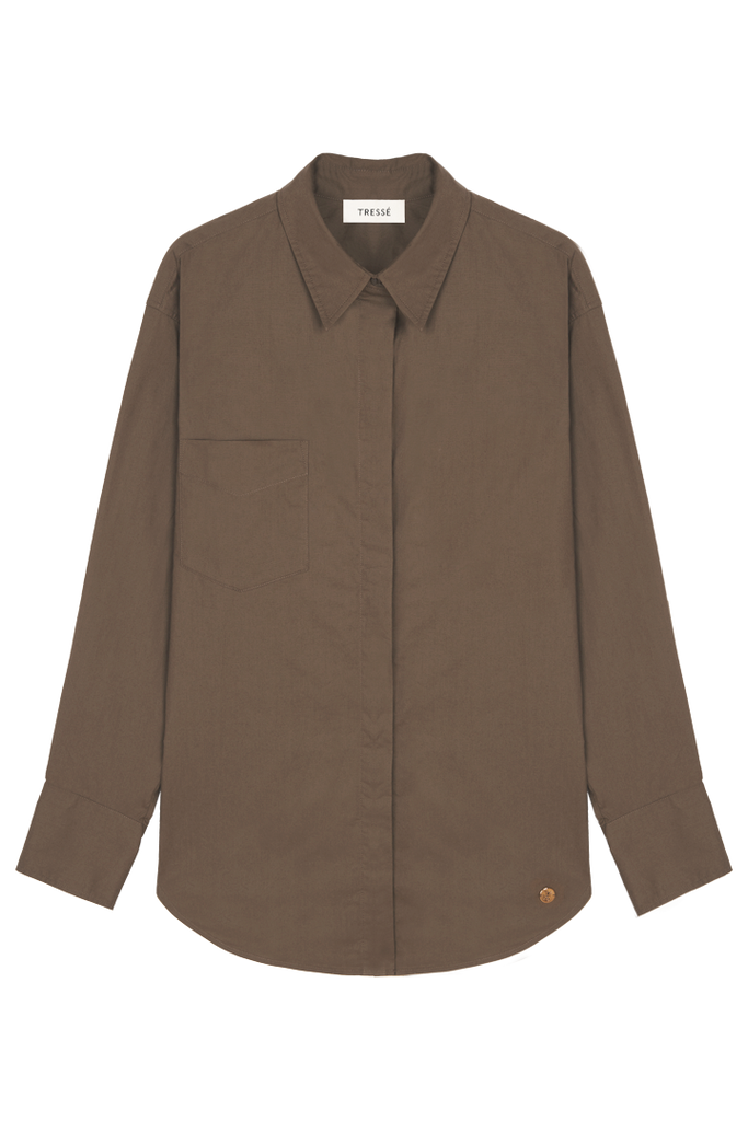 Chemise CALANA MARRON - Tresse Paris
