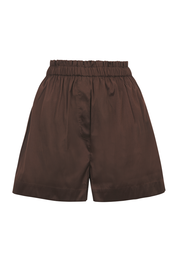 Short SAELA MARRON - Tresse Paris